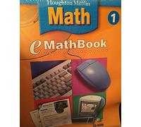 Houghton Mifflin E mathbook 1 CD-ROM