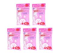 HOUH 5 Paquetes de Tapón de Sangrado Nasal, de Alta Absorción Rápida para Detener Hemorragias Nasales, Bola de Algodón para el Hogar/hospital/deportes al Aire Libre(L) (HOUH0cm4gfrxku8689-11)