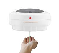 Houkiper Dosificador Gel Hidroalcoholico Pared, Dispensador Gel Hidroalcoholico Dispensador de Jabón Automatico, Dispensador de Desinfectante Manos Dispensador Jabon Baño 450ml (450ml)