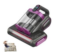HOUKUNKA Vacumatt Ultra Clean Pro, Vacumatt portátil Potente Aspirador de colchón con Pantalla LED Inteligente, UV y Vasos Dobles para Polvo de Gran Capacidad para Cama y sofá (A*1)