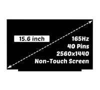 HOULISE Repuesto para Lenovo Legion 5 15ARH7 15IAH7H 15ARP8 LOQ 15IRH8 para Legion S7 15ACH6 2560x1440 15.6 pulgadas 40 pines 165HZ LED LCD pantalla LCD portátil panel de visualización digitalizador