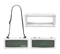 Hounyoln Funda de silicona para altavoz Bluetooth Sony ULT Field 3, funda protectora compatible con altavoz ULT Field 3 (blanco)