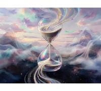 Hourglass 30 Piece Jigsaw Puzzles for Adults, Colourful, Challenging & Brainteasing Adult Puzzles 30 Pieces Fantasy Mountain, Fun jigsaws for The Whole Family 10x8 Inch