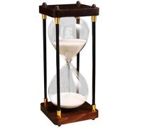 Hourglass - Hour Glass Sand Temas De | Ornamento De Temporizador De De 60 Minutos | Vidrio De Hora Decorativa | Temporizador De Decorativa De Marco Retro | Temporizador De Reloj De A