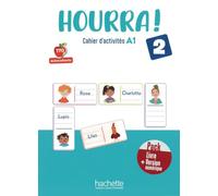 Hourra ! 2. Cahier d'activités + Sticker + Code: Cahier d'activités + Sticker + Code