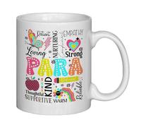 HOURRUIYU Taza inspiradora, tazas de café inspiradoras, tazas de café cálidas de apoyo para mujeres, tazas para mujeres, 325 ml, regalos para mujeres, tazas de café