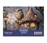 House 1000 Piece Premium Paper Puzzle, Suitable for Adults The Hut at The Feet of The Owl Puzzles Teens, Educational & Focus-Boosting, Great Party Toy 70x50cm/1000pcs