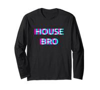 House Bro EDM Electro Music Festival Brother Rave Manga Larga