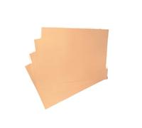 House & Card of Paper - Tarjeta de papel naranja pastel, 220 g/m², A3, 297 x 420 mm, 50 hojas