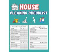 House Cleaning Checklist: Simple Step-by-Step System for a Spotless Home, Stress-Free Routine & Faster Daily Cleaning /