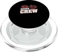 House Crew Funny Casino Gambling Card Que Trata de un Distribuidor de póquer PopSockets PopGrip para MagSafe