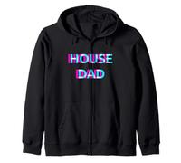 House Dad EDM Electro Music Festival Daddy Father Rave Sudadera con Capucha