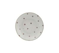 House Doctor 206260070 - Plato, diseño de lunares, color beige