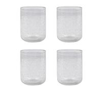 House Doctor 4 Vasos Rich transparente