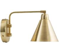 house doctor Aplique con interruptor y enchufe metal 30cm