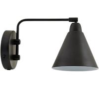 house doctor Aplique con interruptor y enchufe metal 30cm