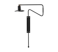 House Doctor Aplique de pared Swing Negro