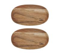 House Doctor Bandeja Wood 12.5x22.5 cm 2-pack Natur