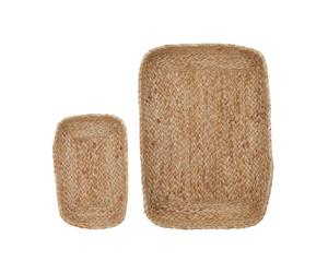 House Doctor Bandejas There 2-pack Natural