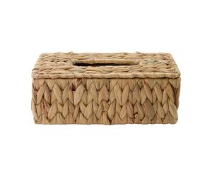 House Doctor Caja para pañuelos Clean 14x27 cm natural