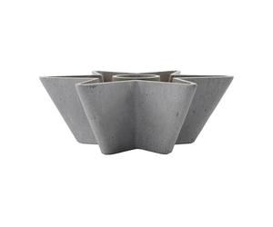 House Doctor Candelabro Mold Star gris