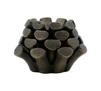 House Doctor Candelabro Pine Cone Ø9 cm Latón antiguo