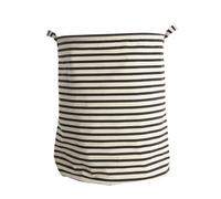 House Doctor Cesto ropa sucia House Doctor Stripes negro-blanco