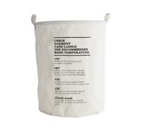 House Doctor Cesto ropa sucia House Doctor Wash Instructions negro-blanco
