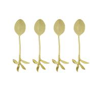 House Doctor Cuchara de servir Serve 4-pack Oro antiguo