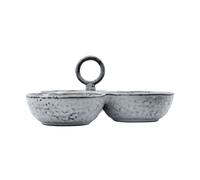 House Doctor Cuenco de servir Rustic Gris-azul