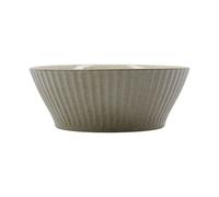 House Doctor Cuenco Pleat Ø19 cm Gris-marrón