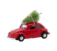 House Doctor Decoración de Navidad MINI Xmas car rojo