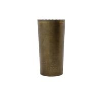 House Doctor Jarrón Flow 18 cm Latón antiguo