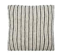 House Doctor Funda de cojín Lines 50x50 cm Negro-blanco roto