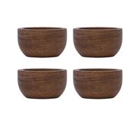 House Doctor Huevera Wood 4-pack Natur