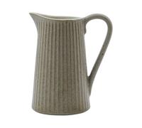 House Doctor Jarra para leche Pleat 28 cl Gris-marrón