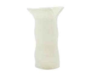 House Doctor Jarrón Cuff Blanco roto