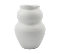 House Doctor Jarrón Juno 22 cm blanco