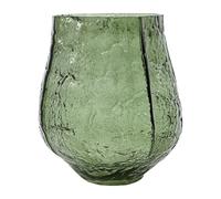 House Doctor Jarrón Moun 22 cm Verde oscuro