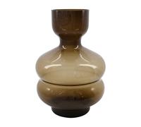House Doctor Jarrón Organi 35 cm Amber