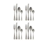 House Doctor Juego de cubiertos Mora 16 piezas Silver finish