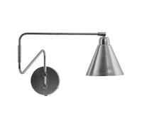 House Doctor Lámpara de pared Game en plata cepillada Grande. 76 cm