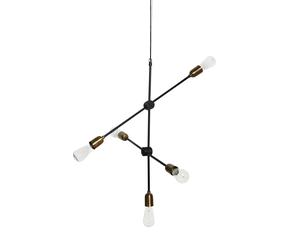 House Doctor Lámpara de techo Molecular 5 bombillas