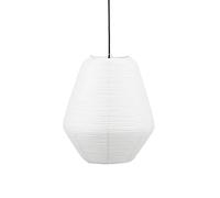 House Doctor Pantalla de lámpara Bidar Ø36 cm blanco