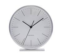 House Doctor Reloj de mesa Hannah 15 cm plata