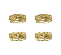 House Doctor Servilleteros Ring. 4-pack Dorado
