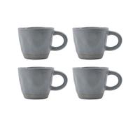 House Doctor Set de 4 tazas Vida 29 cl Azul claro