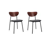 House Doctor Sillas con asiento Must 2-pack Naturaleza