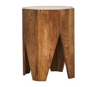 House Doctor Taburete Okta 33x45 cm madera de mango