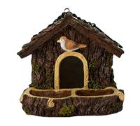 House Hanger Bird Feeder - Decorative Outdoor Garden, Feeding Station For Yard Pathway Farm | Patio Lawn Balcony Porch Fence Window Tree Use, Hanging Bird Feeder, Yard Decor, Garden Feeding House